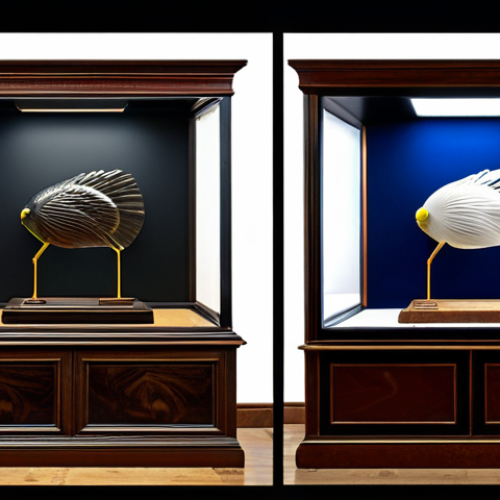 Home 7 Here are two image prompts for Stable Diffusion XL, designed to generate professional images of display cases for collectors: