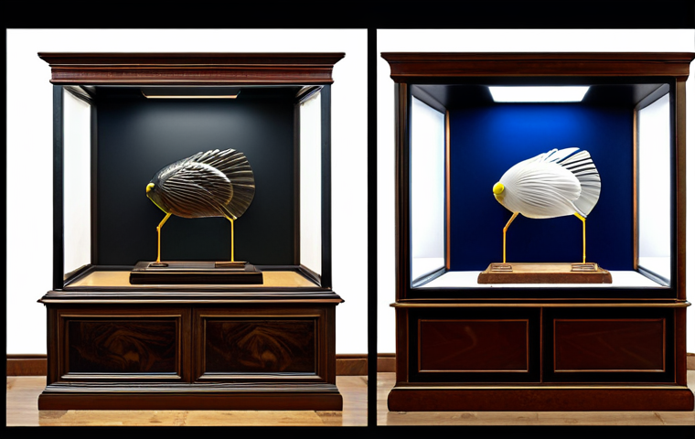 Here are two image prompts for Stable Diffusion XL, designed to generate professional images of display cases for collectors: