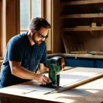 피규어 수납용 진열대 제작법 - **Prompt 1: The Artisan at Work**
"A candid, well-lit photograph of a focused person, in their l...