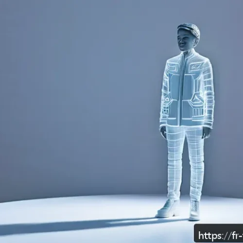 3D 스캔으로 피규어 제작하기 - A highly detailed scene of a modern 3D scanning studio capturing a small, intricately designed figur...